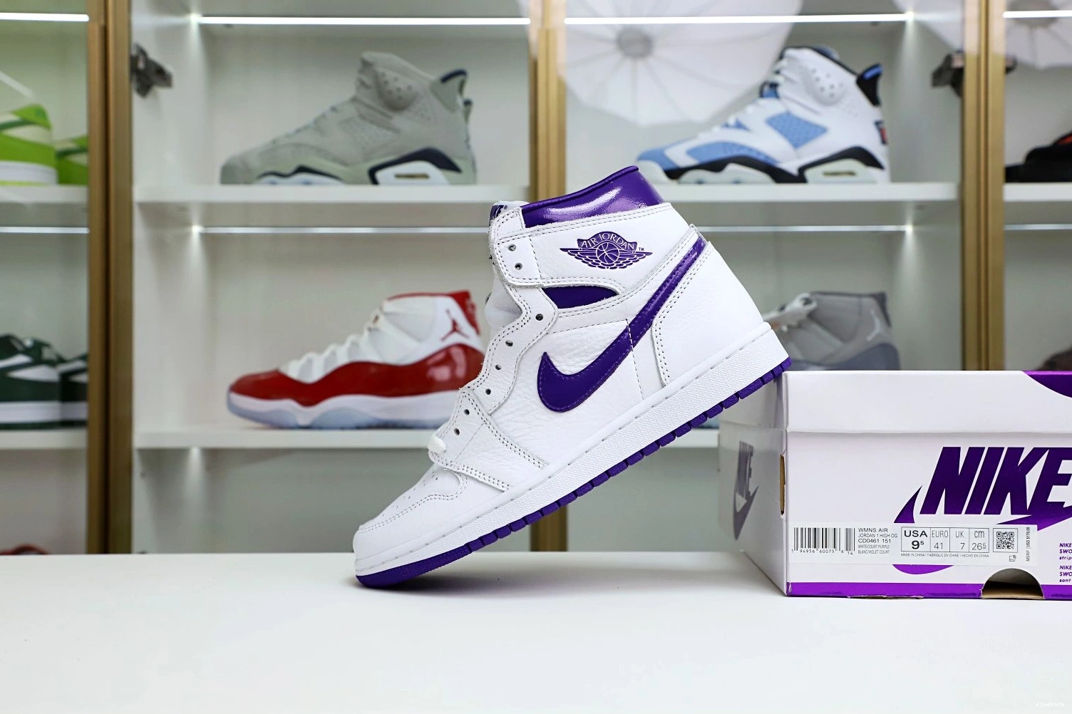 Court Purple 1 Jordan High Air OG 1031
